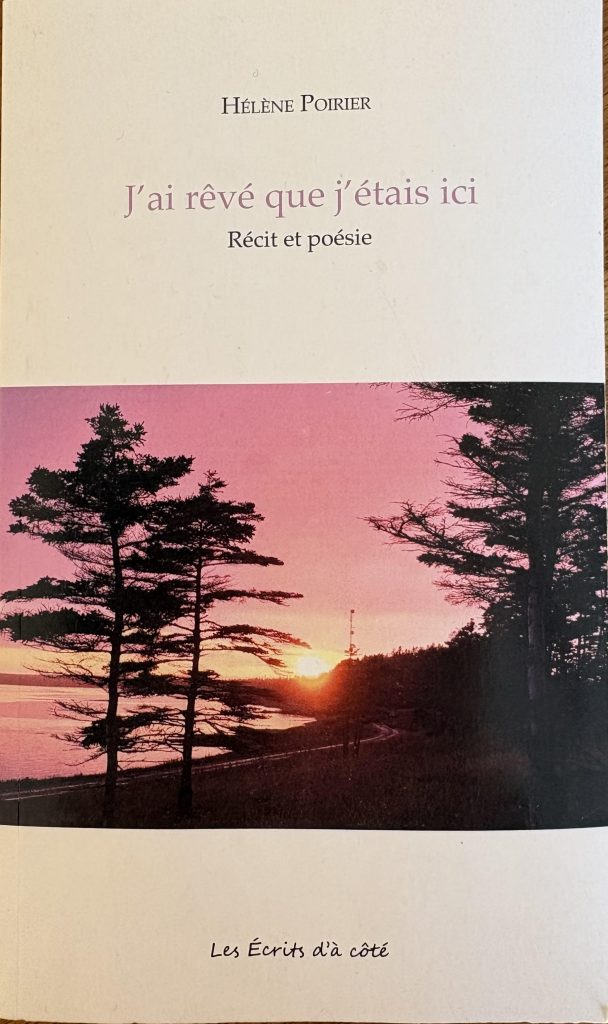 Hélène_Poirier_livreJ'ai rêvé...